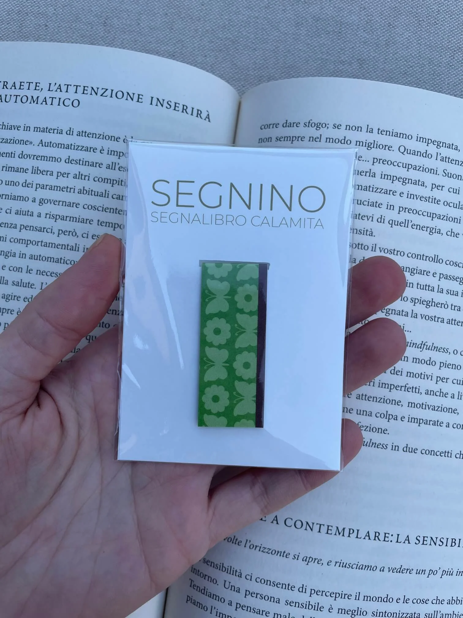 SEGNINO PICCOLO farfalle verdi