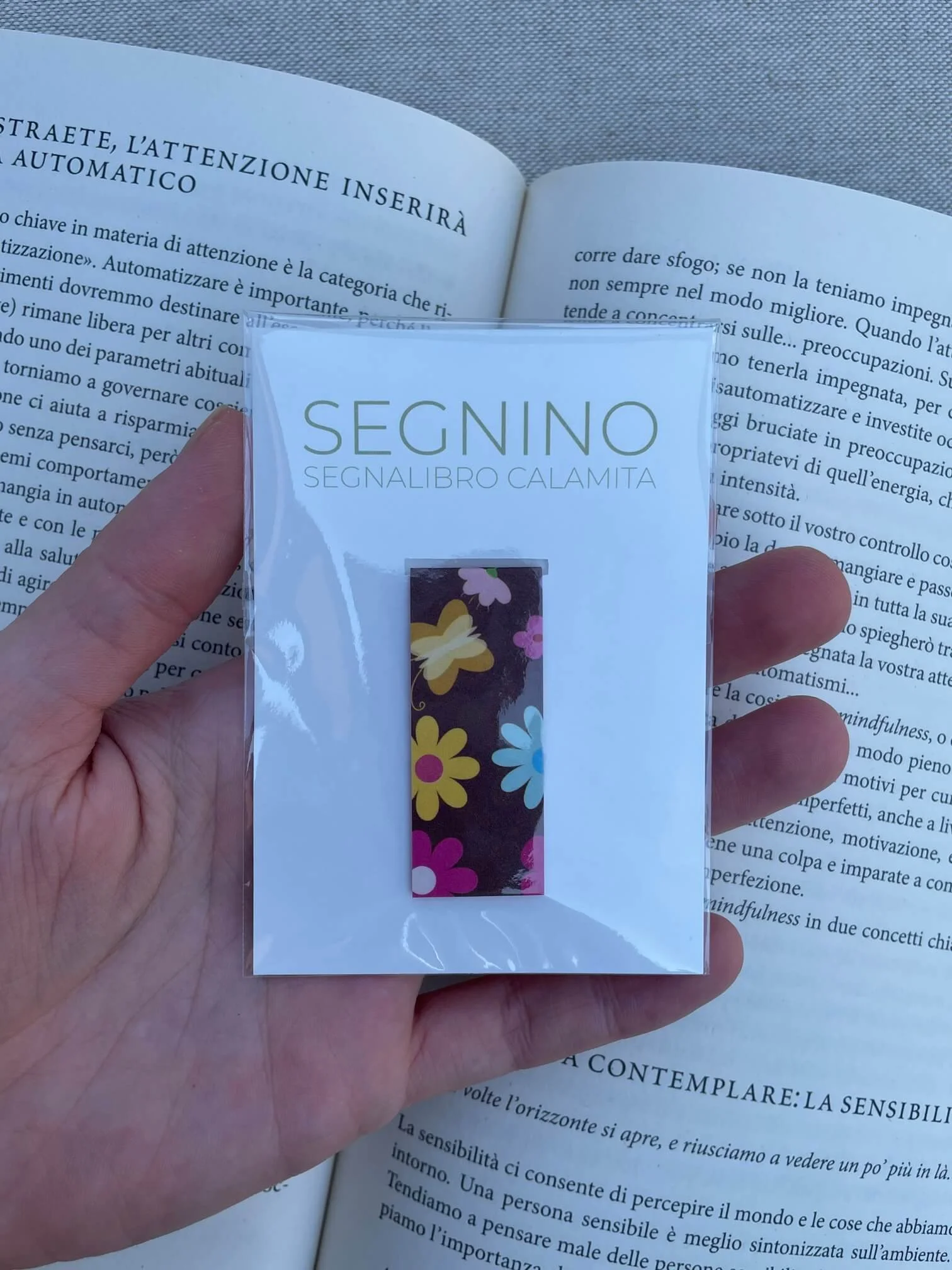 SEGNINO PICCOLO fiori e farfalle