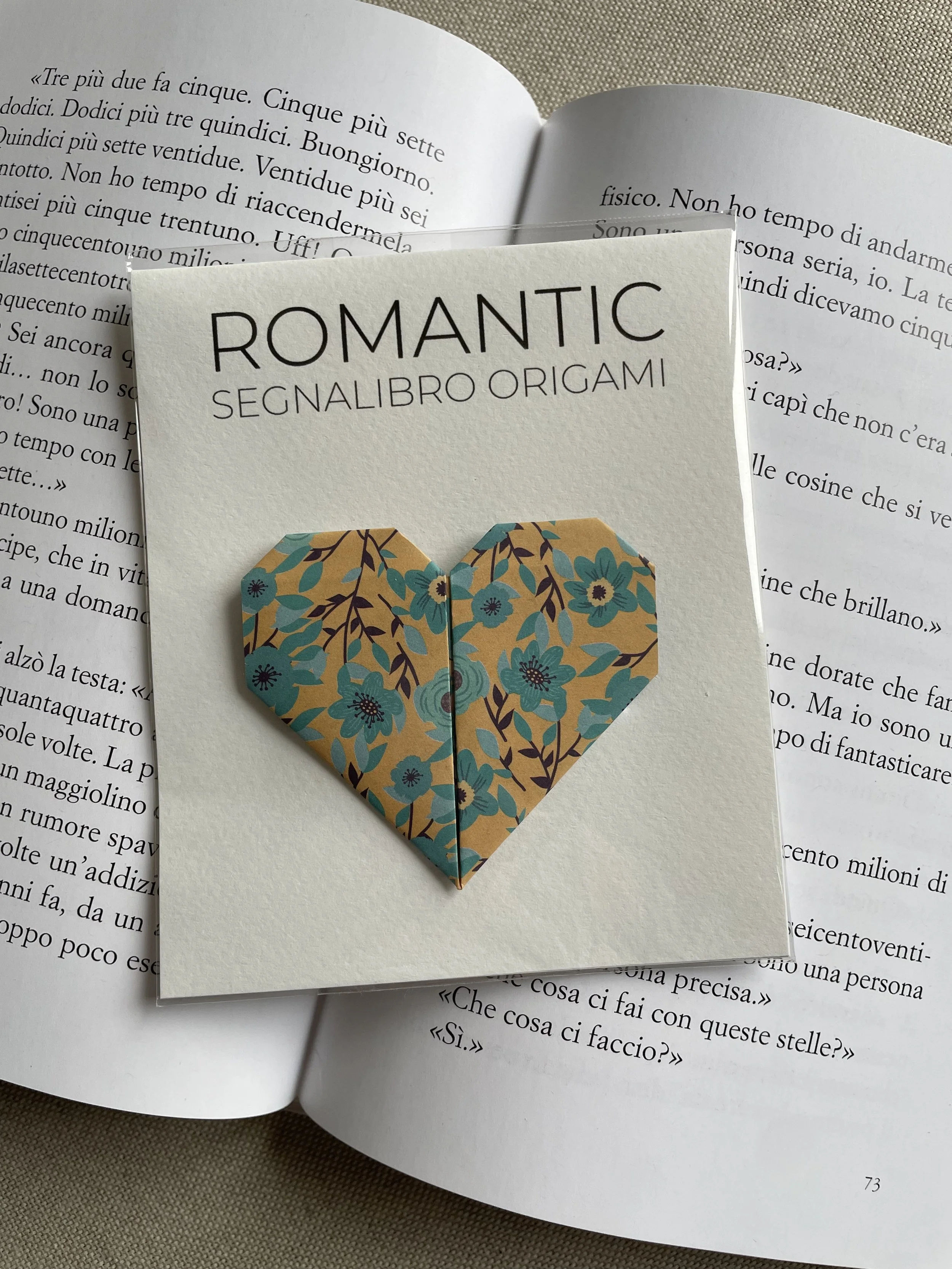 ORIGAMI CUORE giallo 3