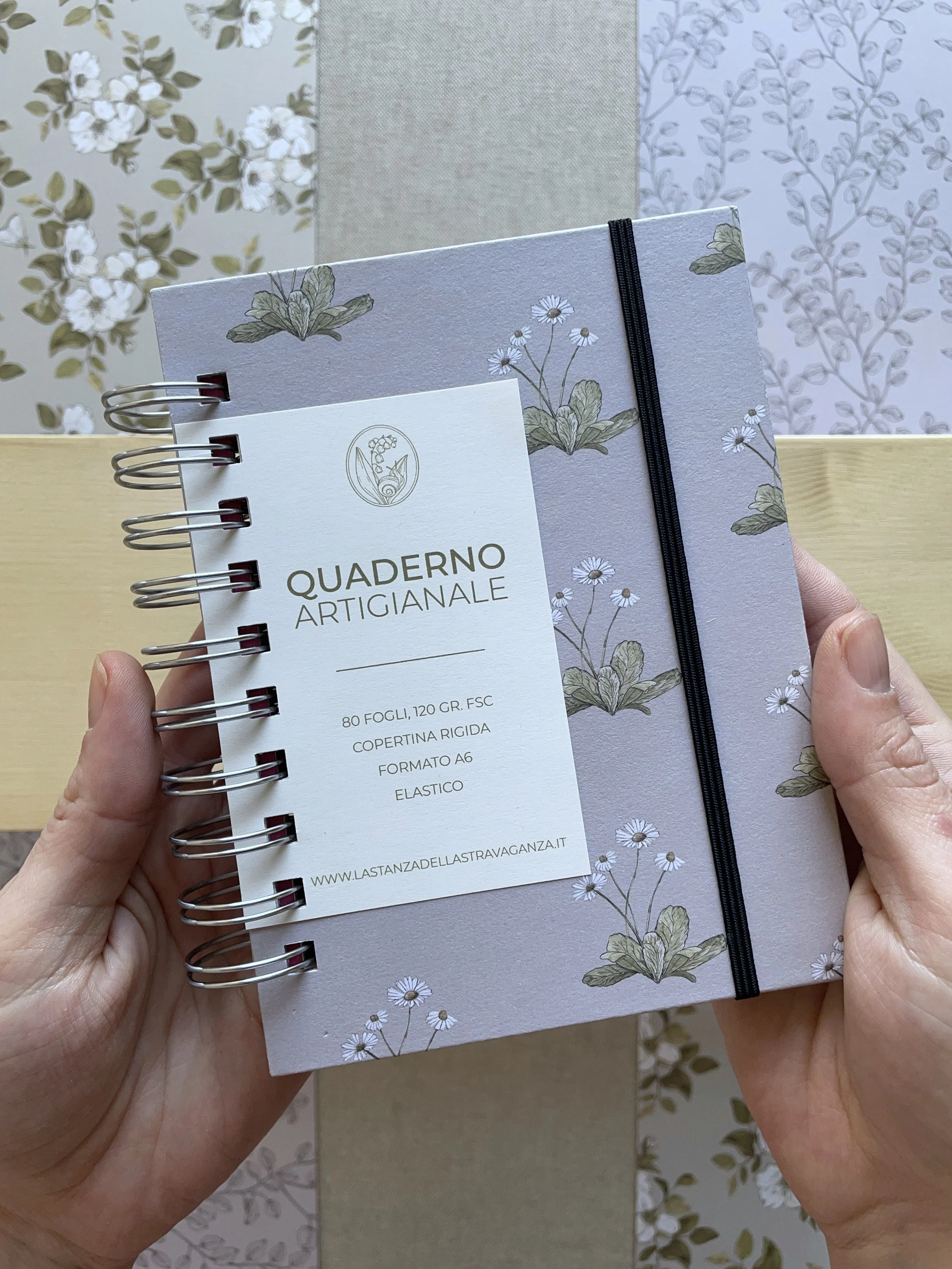 QUADERNO A6 margherite