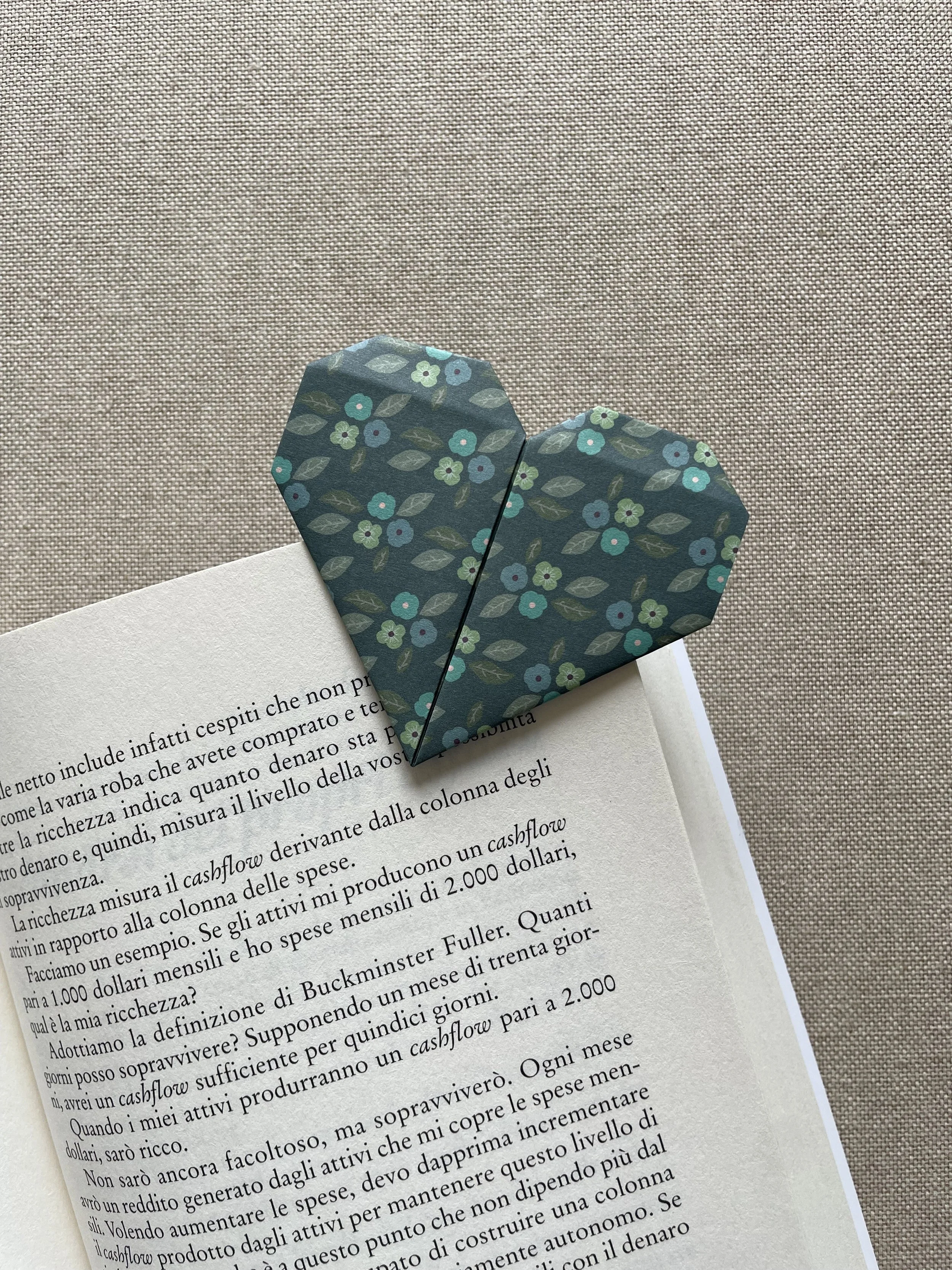 ORIGAMI CUORE VERDONE