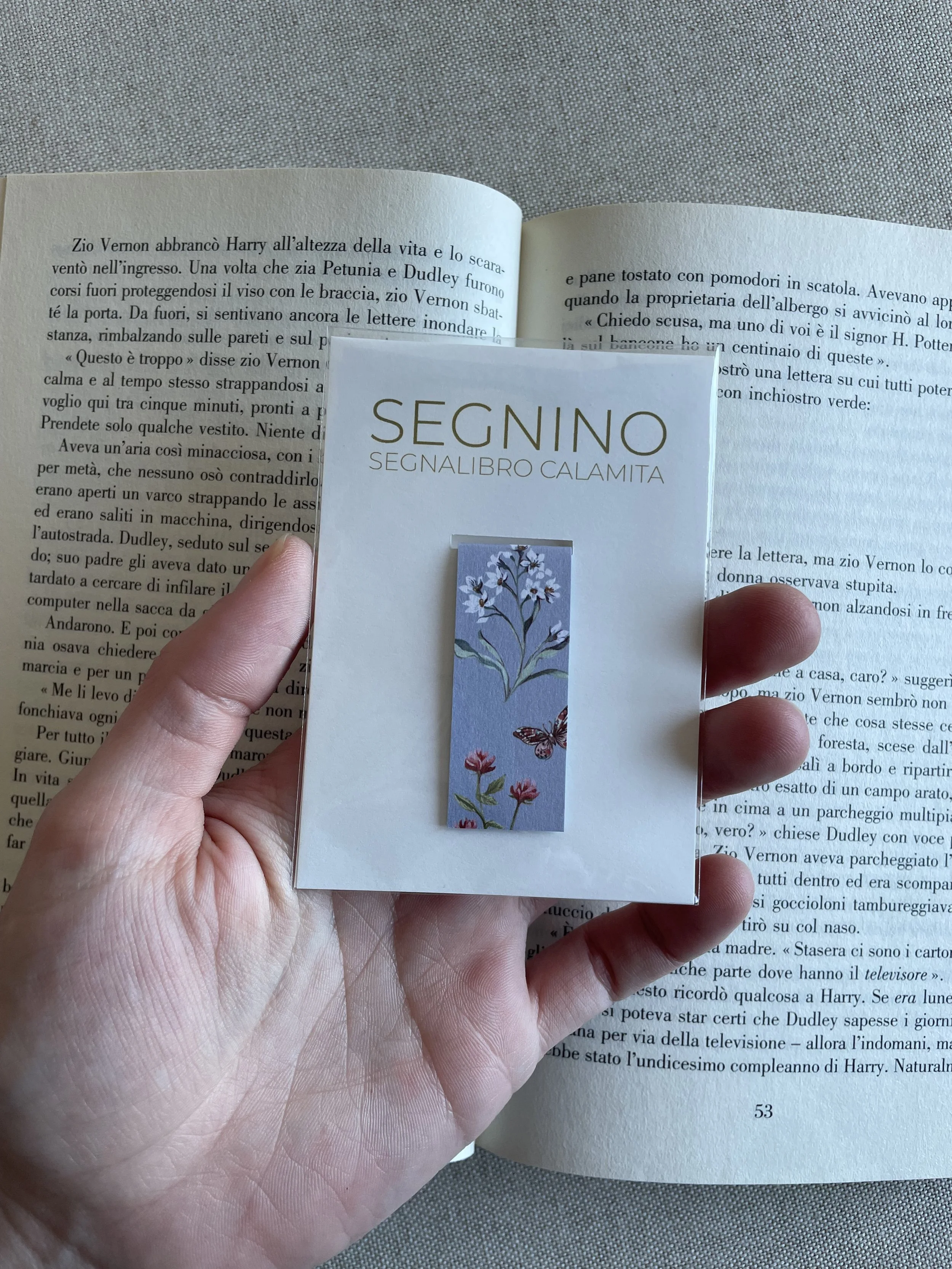 SEGNINO PICCOLO fiori lilla 3
