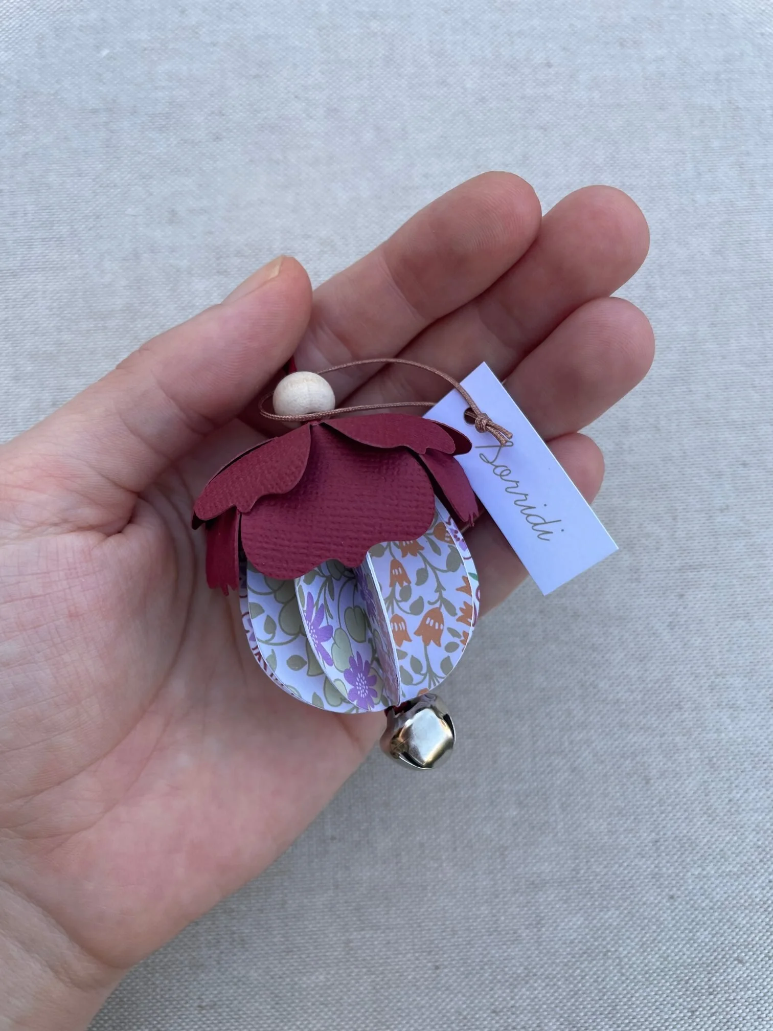 campanella M "SORRIDI" fiori
