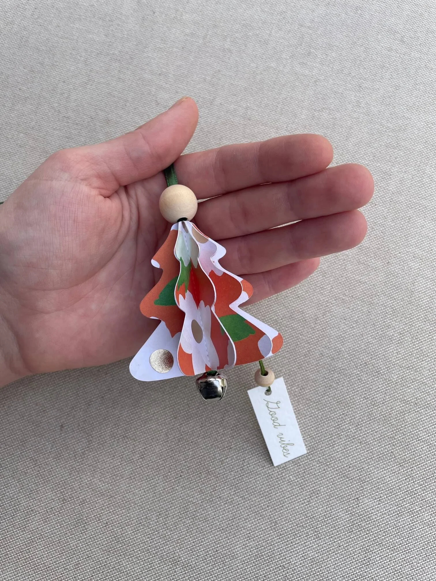 campanella alberello "GOOD VIBES" arancio