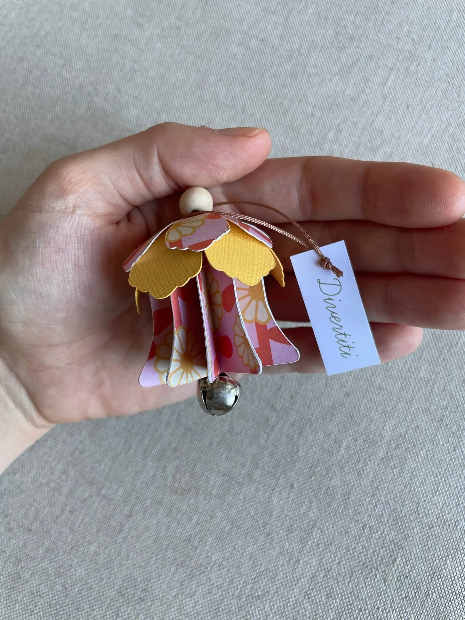 campanella M "DIVERTITI" fiori