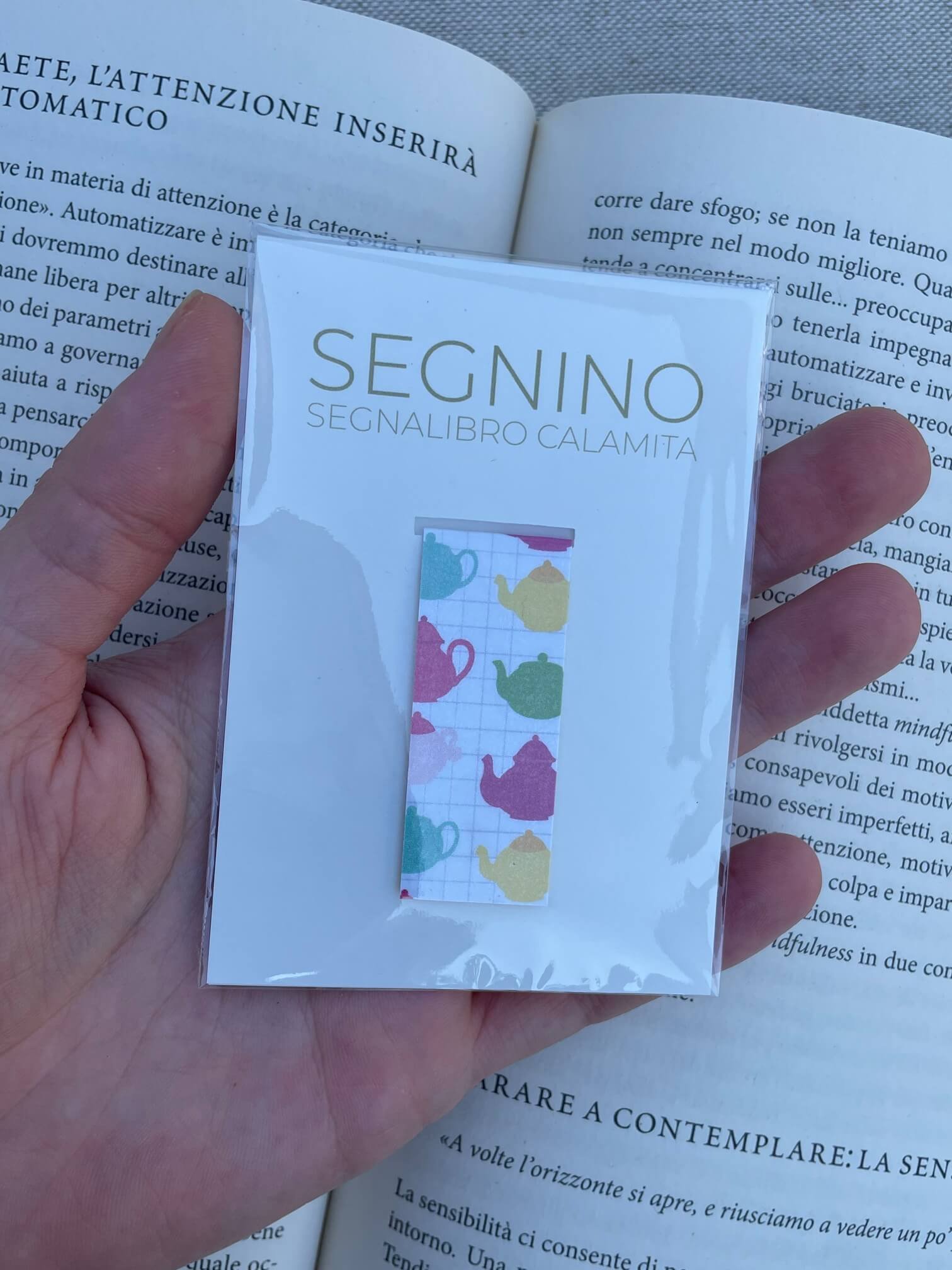 SEGNINO PICCOLO teiere plastificato