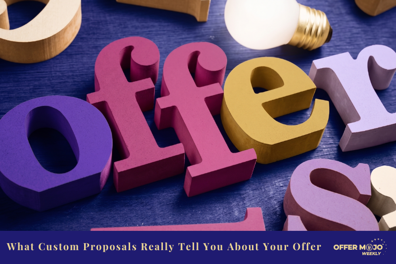 Personalized Offering What Custom Proposals Really Tell You About Your Offer — On A Mission ...