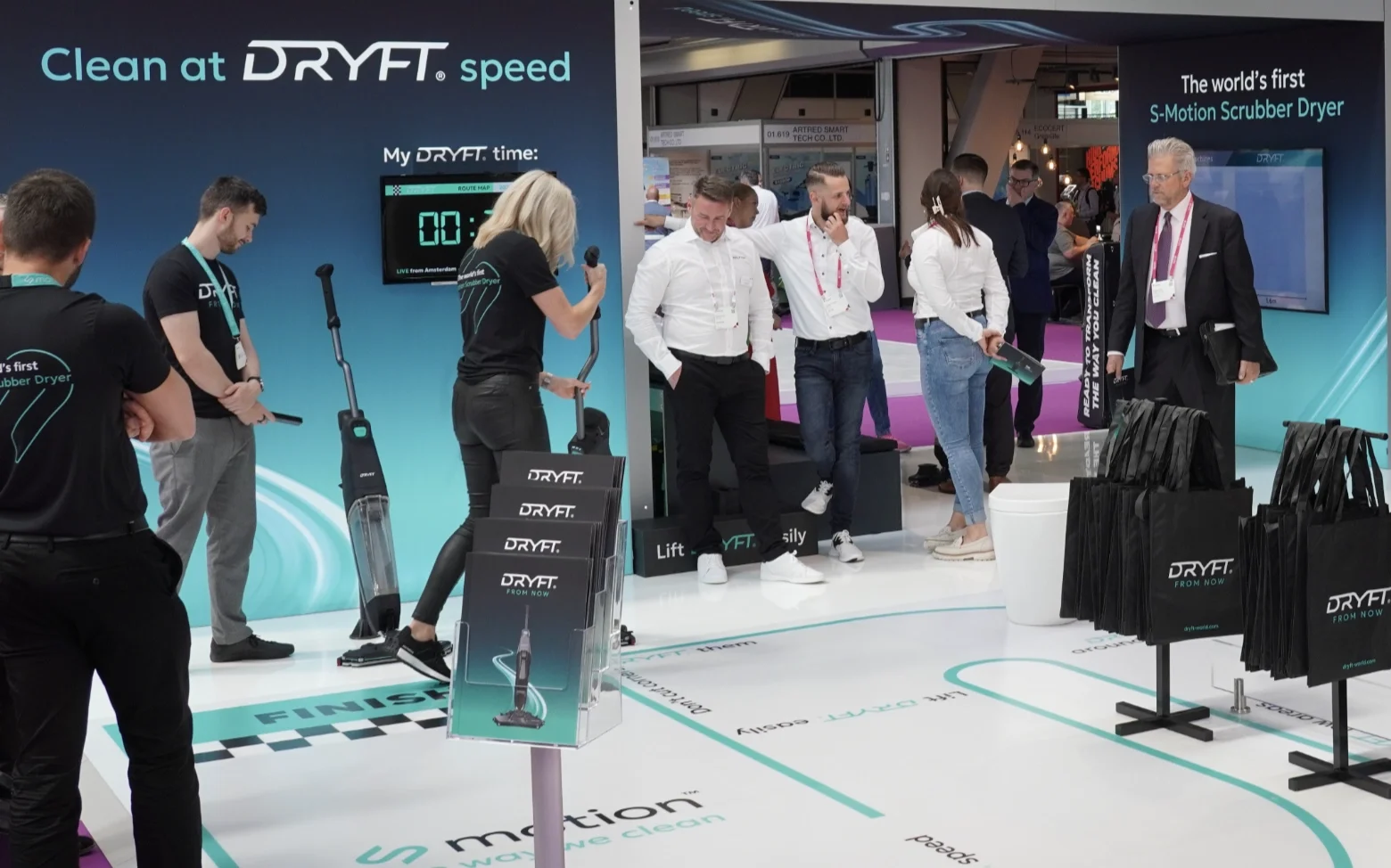 DRYFT at CMS Berlin 2025:&nbsp;Experience the Worlds First S-Motion Scrubber Dryer