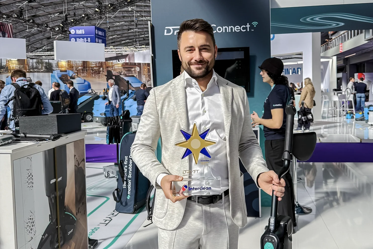 DRYFT World wins the Interclean Innovation Award 2026