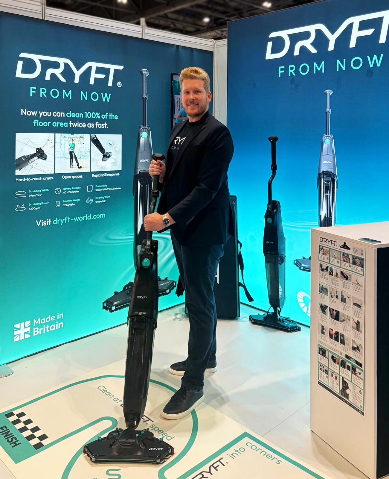 DRYFT brings a new standard of cleaning to hospitality.