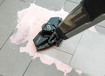 Rapid Spill Response by Scrubber Dryer