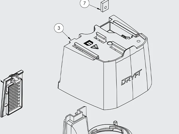 DRYFT Suction Pod