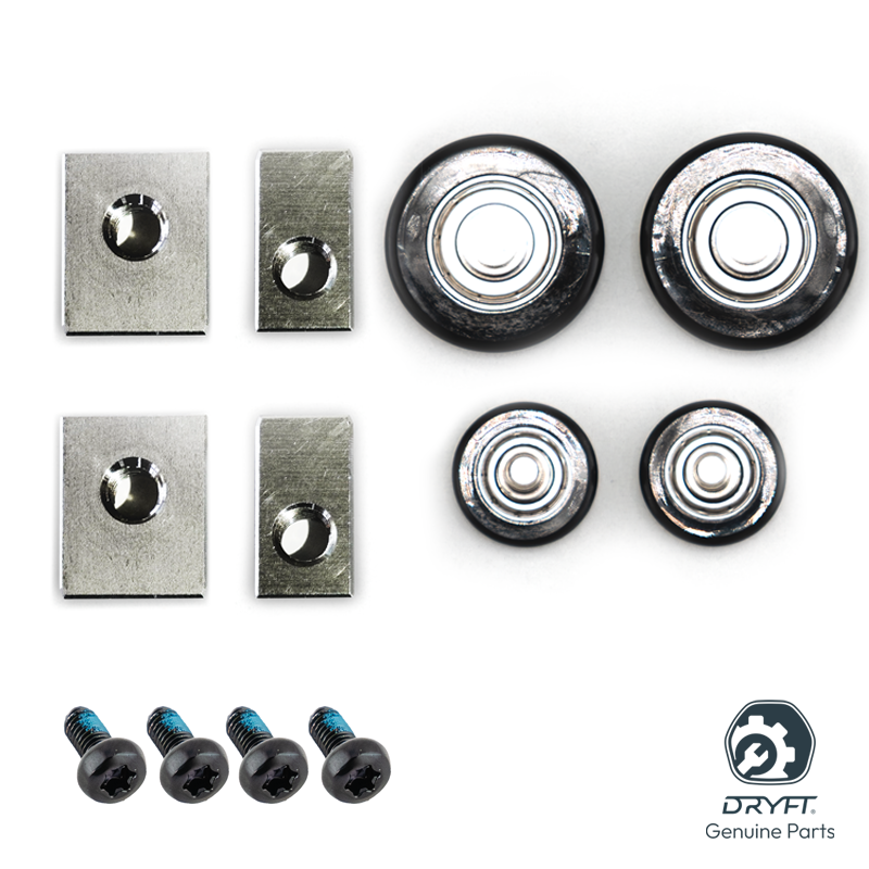 Squeegee Wheel Kit (2x Front, 2x Rear)