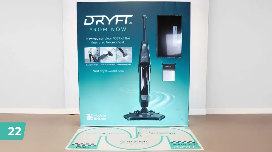 DRYFT Distributor Display Stand