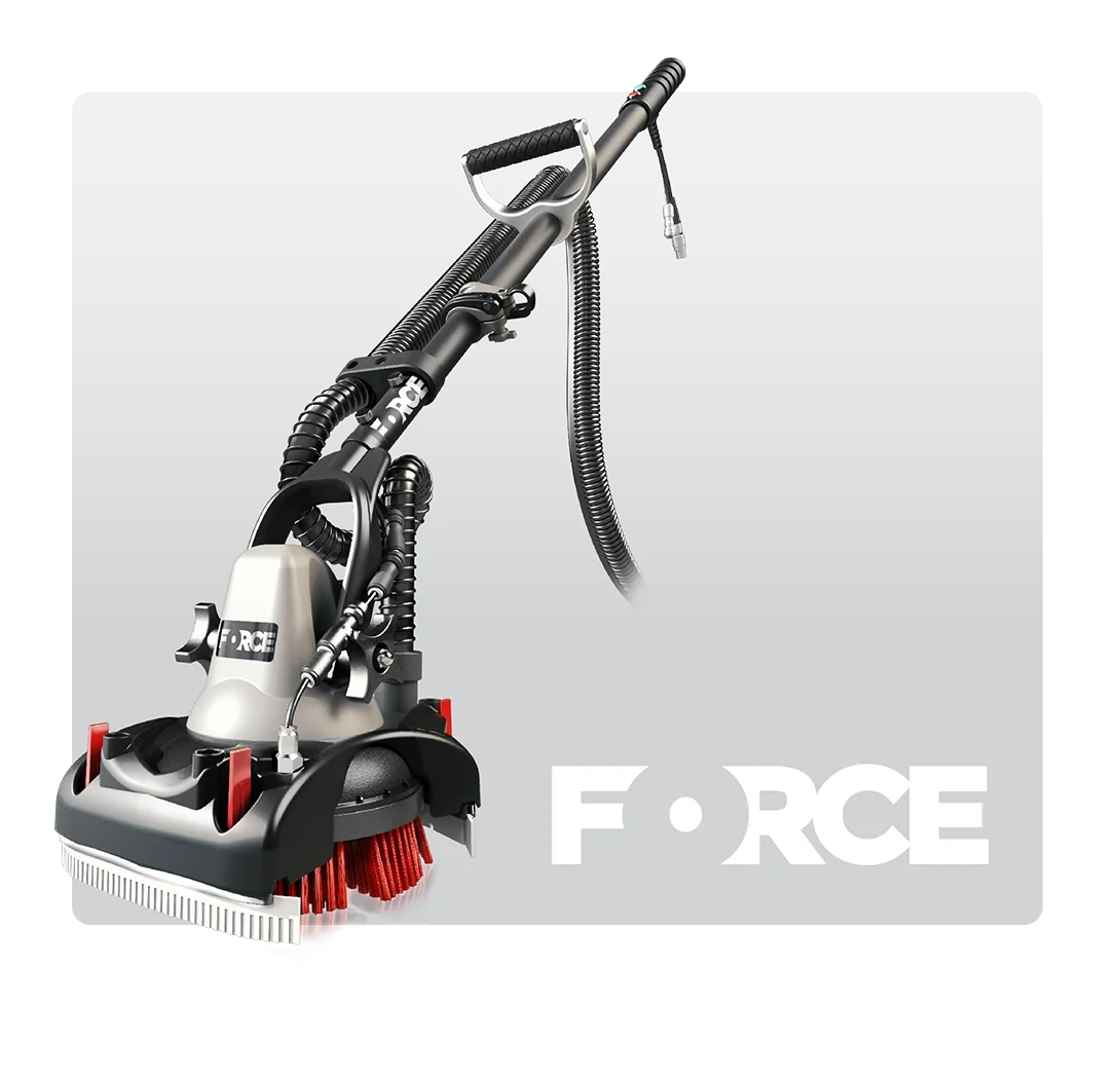 FORCE for heavy-duty floor cleaning in commercial and industrial environments. 