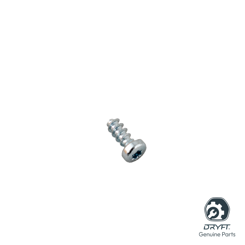 2.5mm x 6mm Plastic Screw PAN TX8 BZP