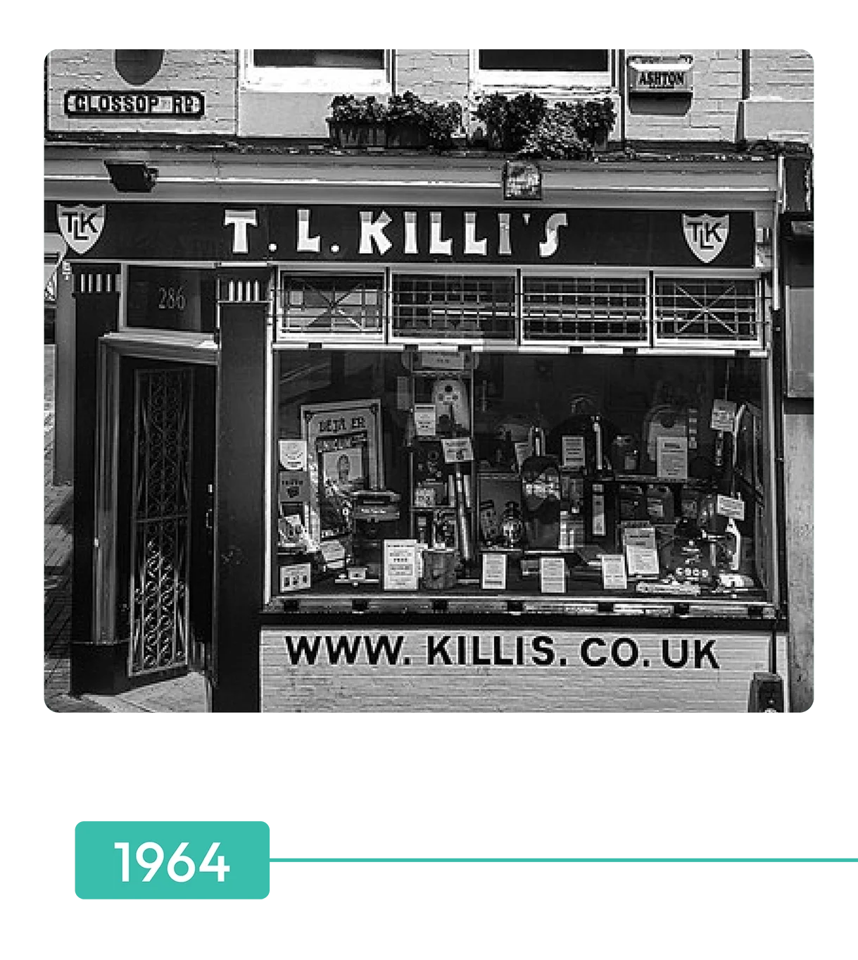 T L Killis Shop Front Sheffield
