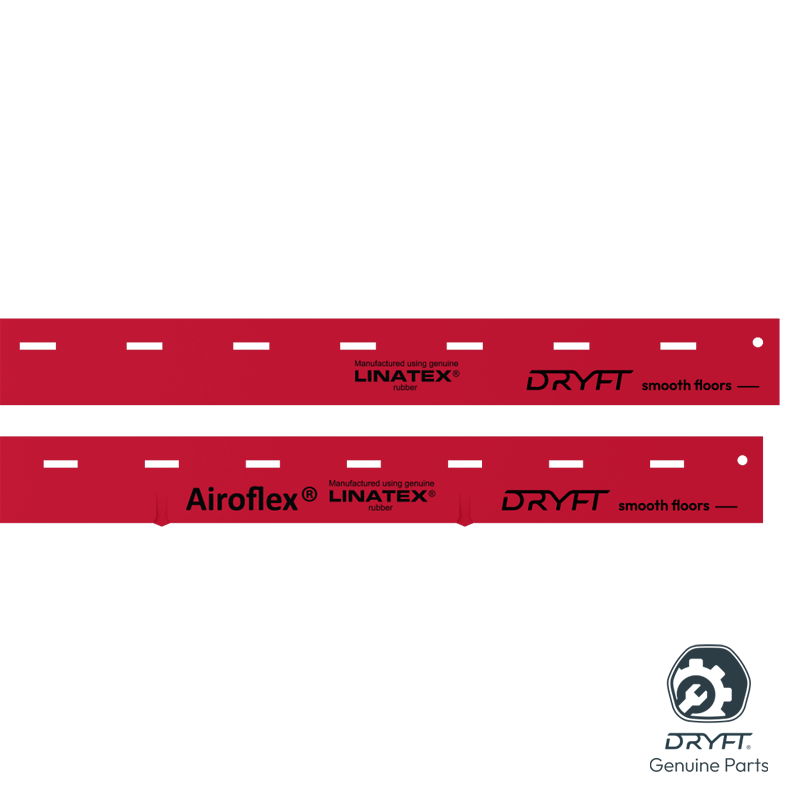 Squeegee Kit Linatex Smooth Floors Front & Rear