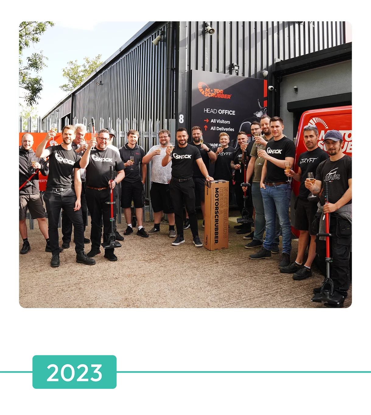 MotorScrubber HQ  in Sheffield launch SHOCK