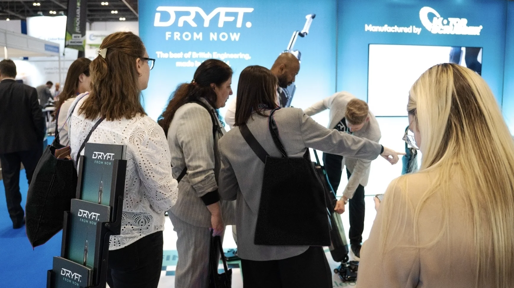 Busy DRYFT Stand at CMS Berlin2025