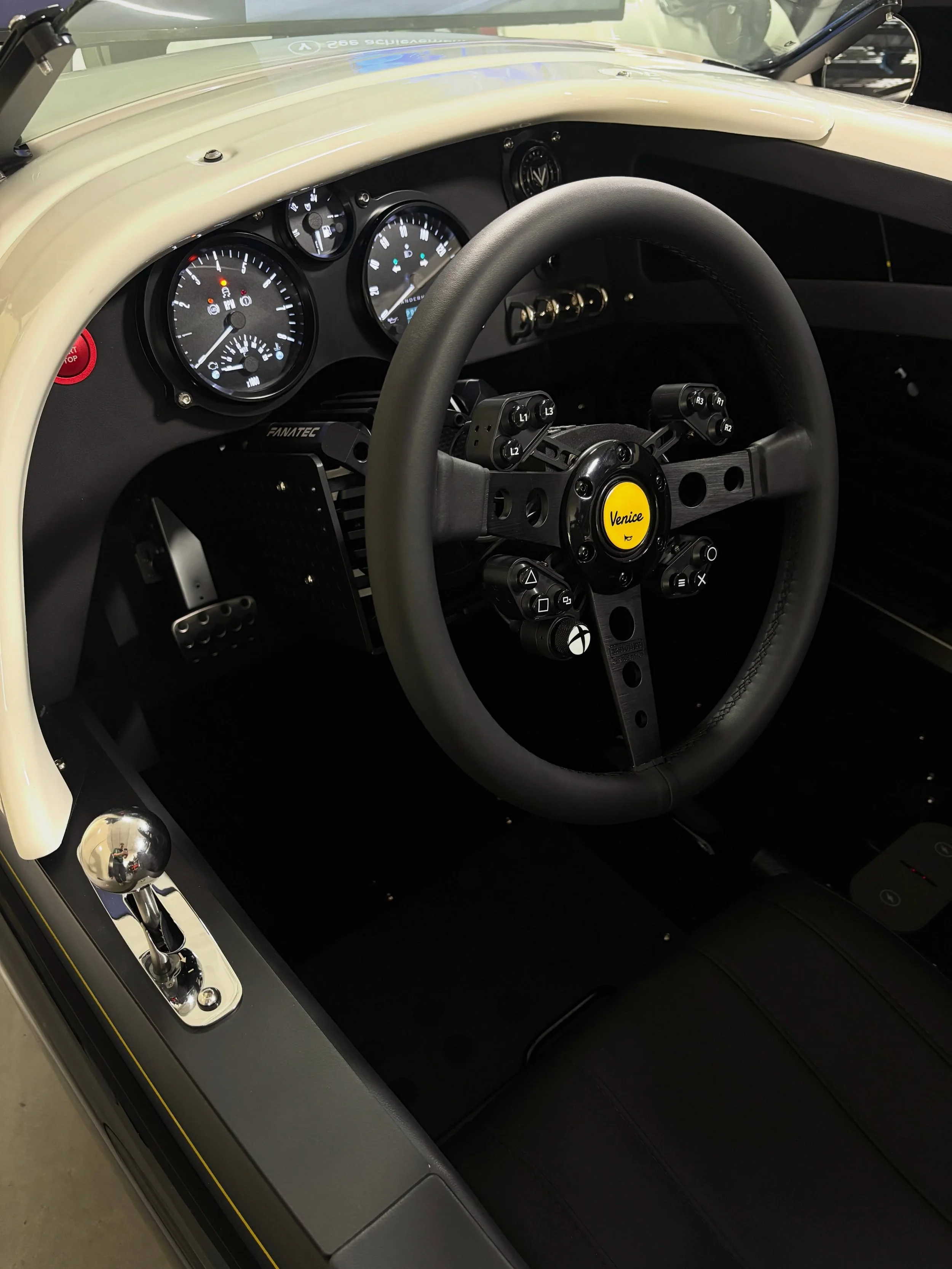 Classic style with a premium feel. #tech #simracing #speedster