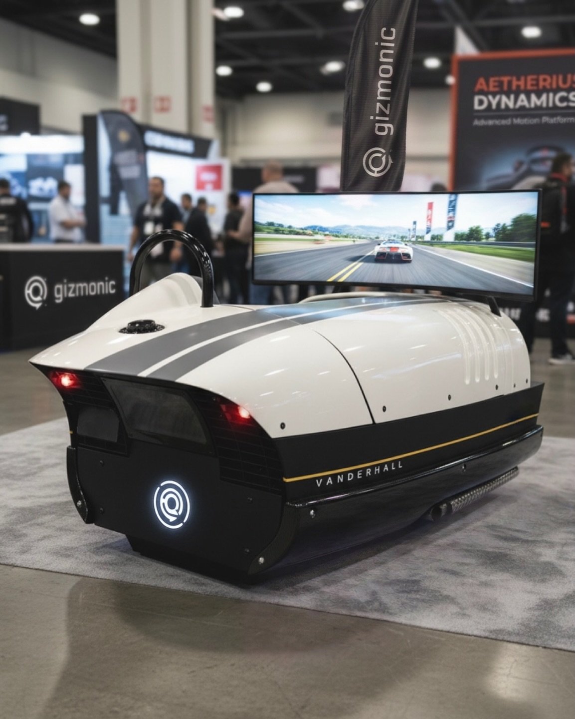 A true show stopper. See more at vanderhallsim.com #simracing #tech #gaming