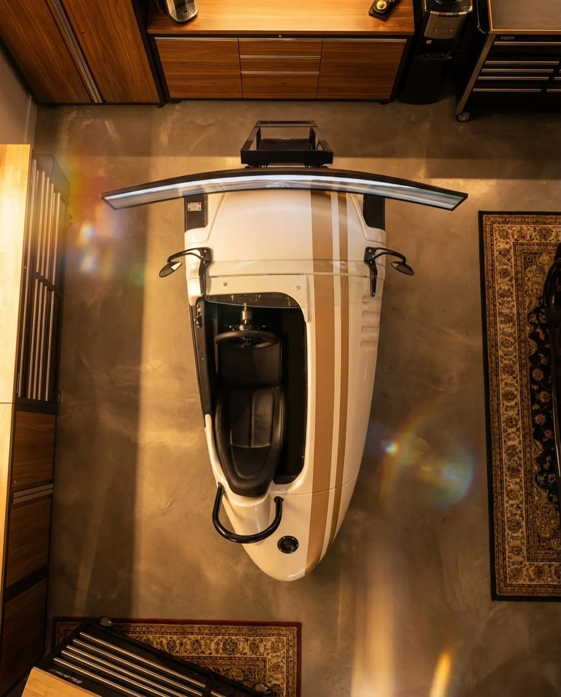 Form follows function, but style takes the wheel. #simracing #gameroom #motorsport
