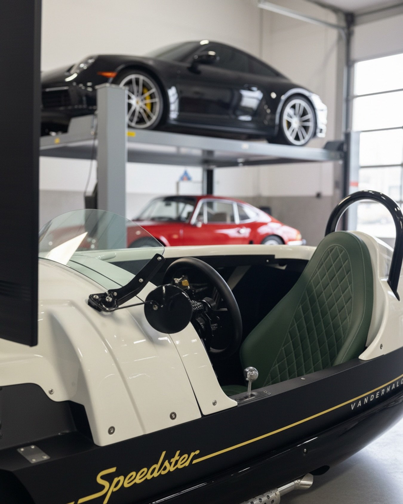 Virtual track ready, classic garage approved. #simracing #garagegoals #classic
