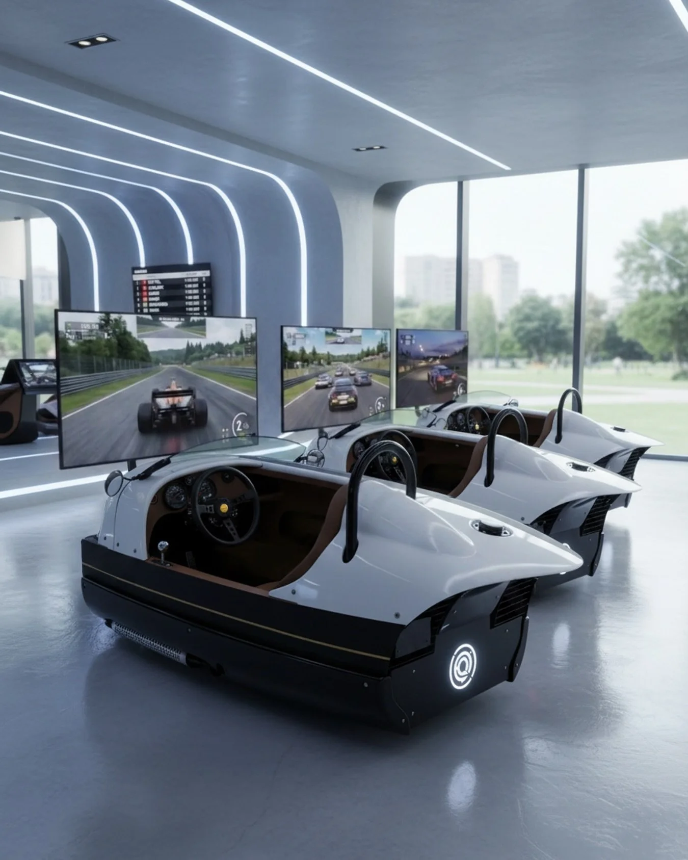 Embrace the race 🏁 see more at vanderhallsim.com #simracing #hightech #gaming