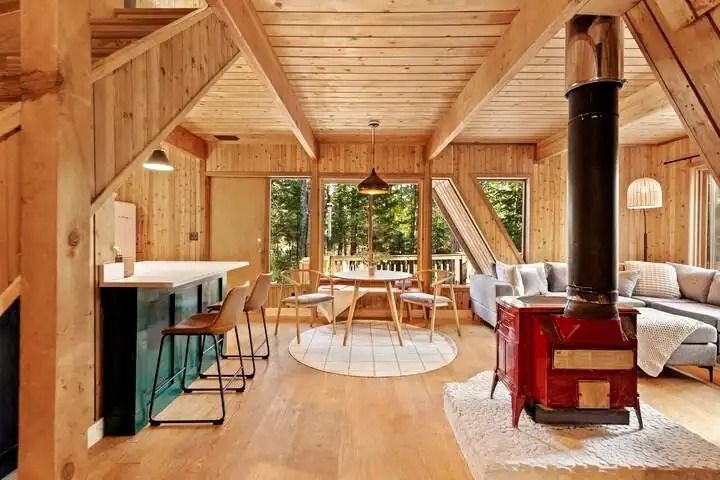 Modern Adirondack A-Frame Retreat - Houses for Rent in Indian Lake, New York, United States - Airbnb.jpeg