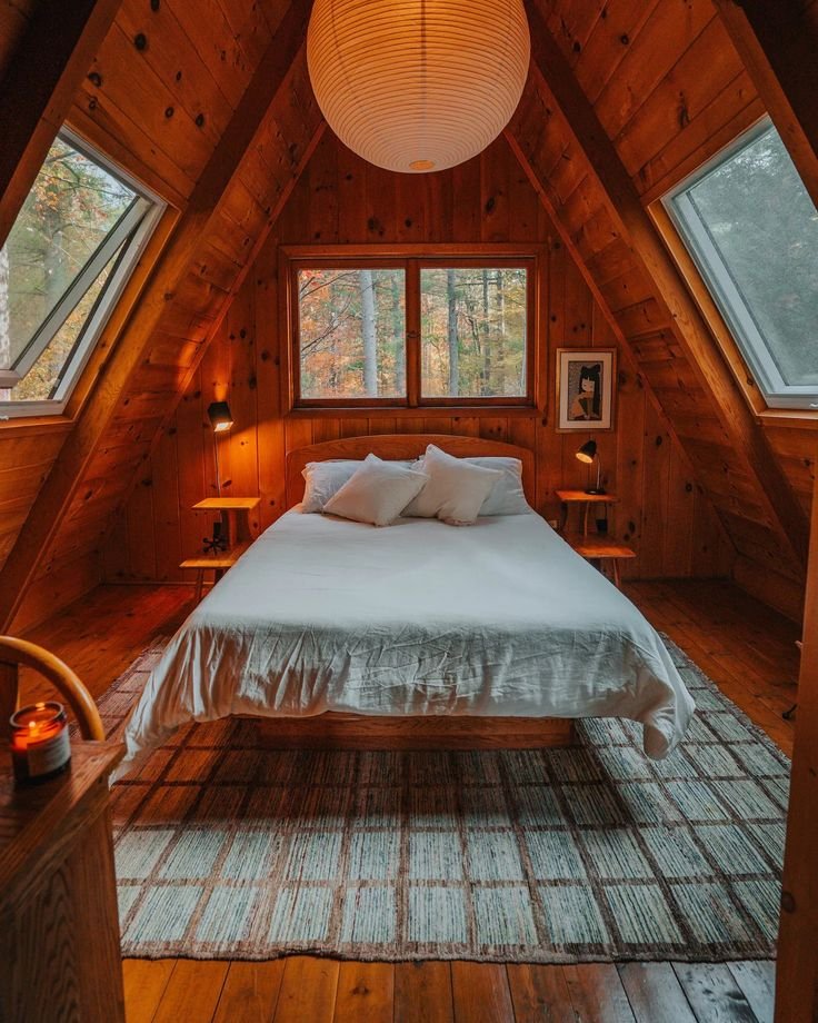 A-frame near Whiteface Mountain & Lake Placid, NY - Cabins for Rent in Jay, New York, United States - Airbnb (1).jpeg