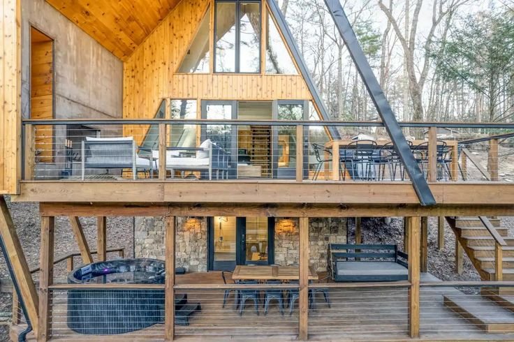 The Blue Ridge Triangle - A-Frame Luxury Living! - Cabins for Rent in Epworth, Georgia, United States - Airbnb (2).jpeg