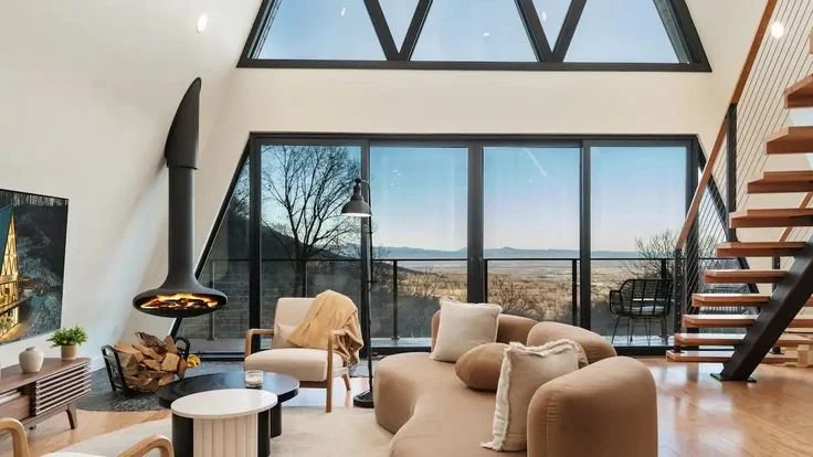 Ava A-Frame•Hot Tub•Theater•Hidden Stair•EV Charge - Cabins for Rent in Stanley, Virginia, United States - Airbnb (1).jpeg