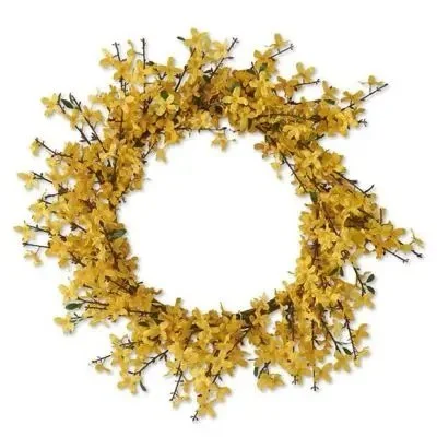 FORSYTHIA TWIG WREATH