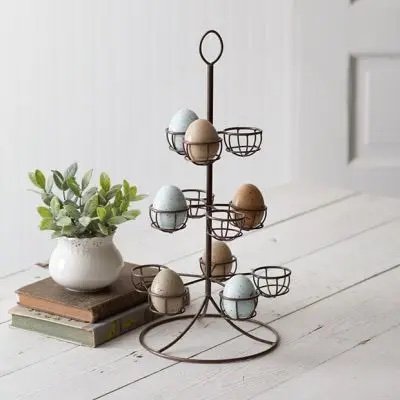 VINTAGE INSPIRED EGG TREE STAND