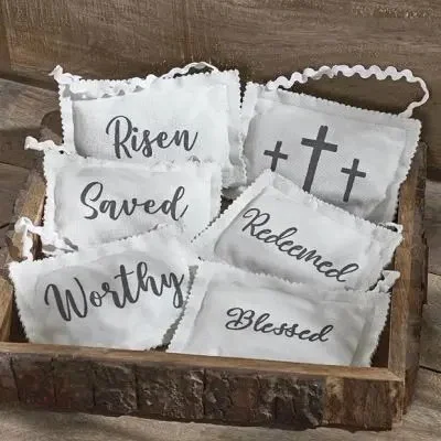 INSPIRATIONAL ORNAMENT BOWL FILLER SET OF 6