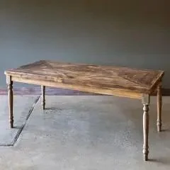 RECLAIMED WOOD FARMHOUSE DINING TABLE