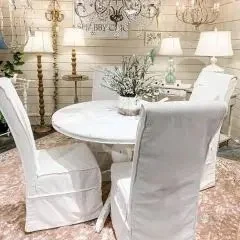 TRADITIONAL DINING CHAIR SLIP COVER