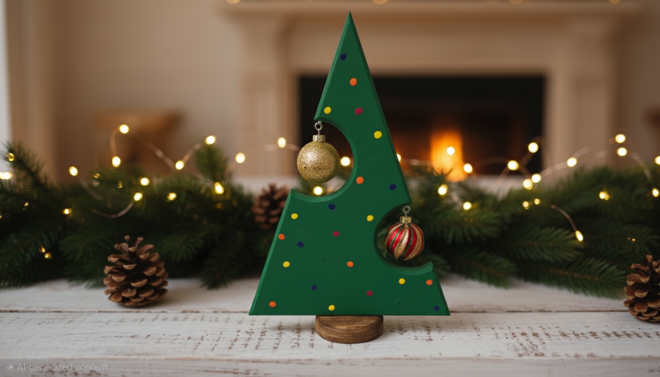 Simple DIY Christmas Trees — Third Stall Woodworking