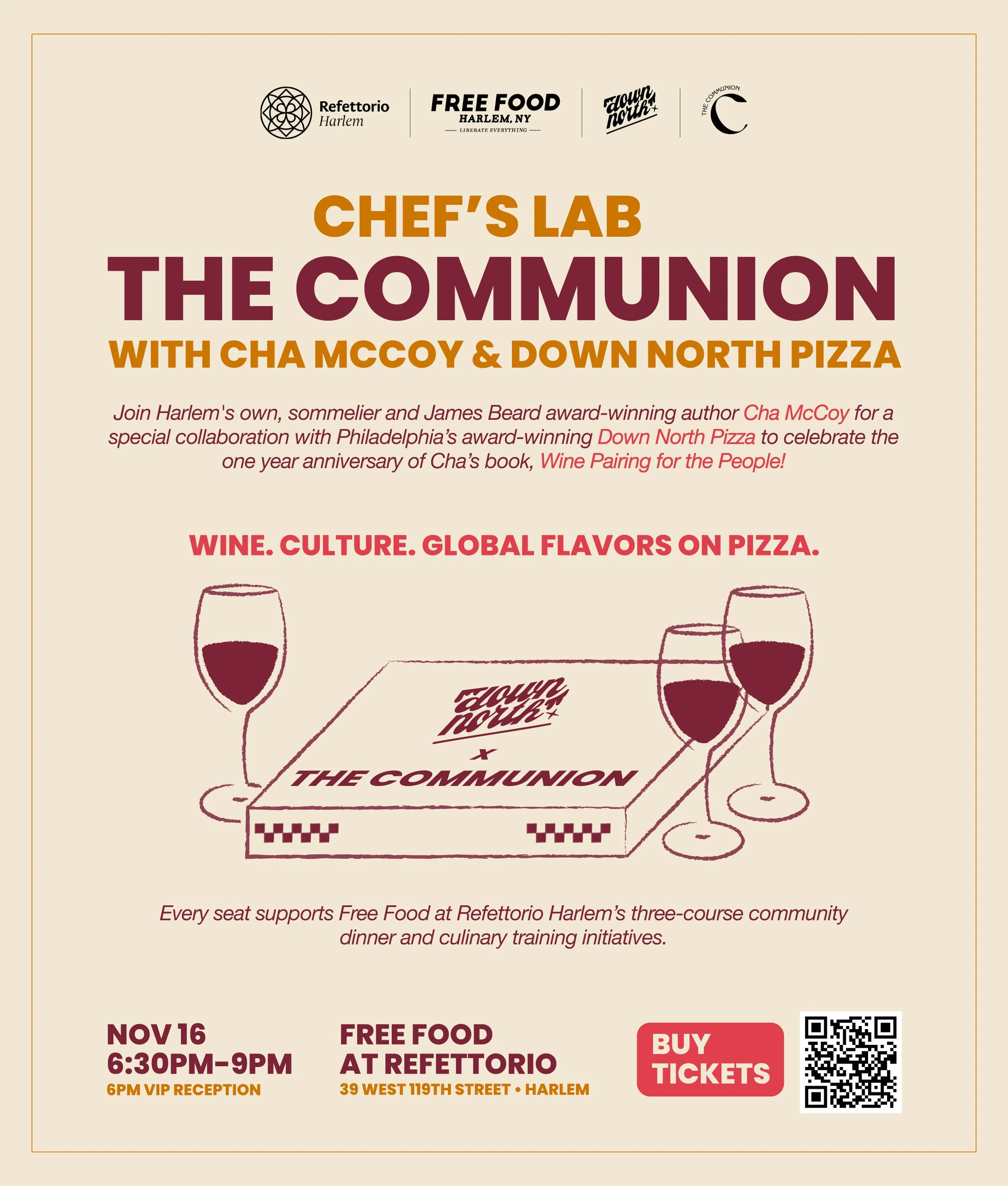 Refettorio Harlem Chef's Lab - COMMUNION-Nourishing Planet and People