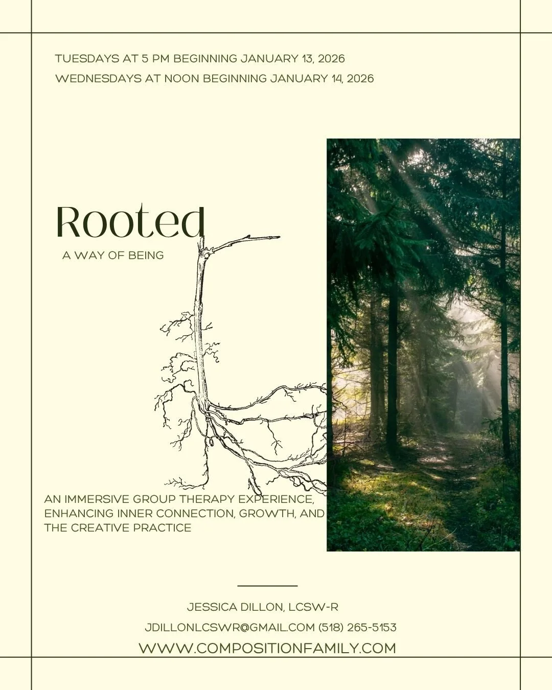 New!  Rooted for 2026…