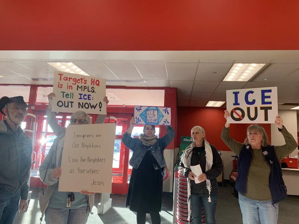 Sing Down the Doors at Target — Mennonite Action