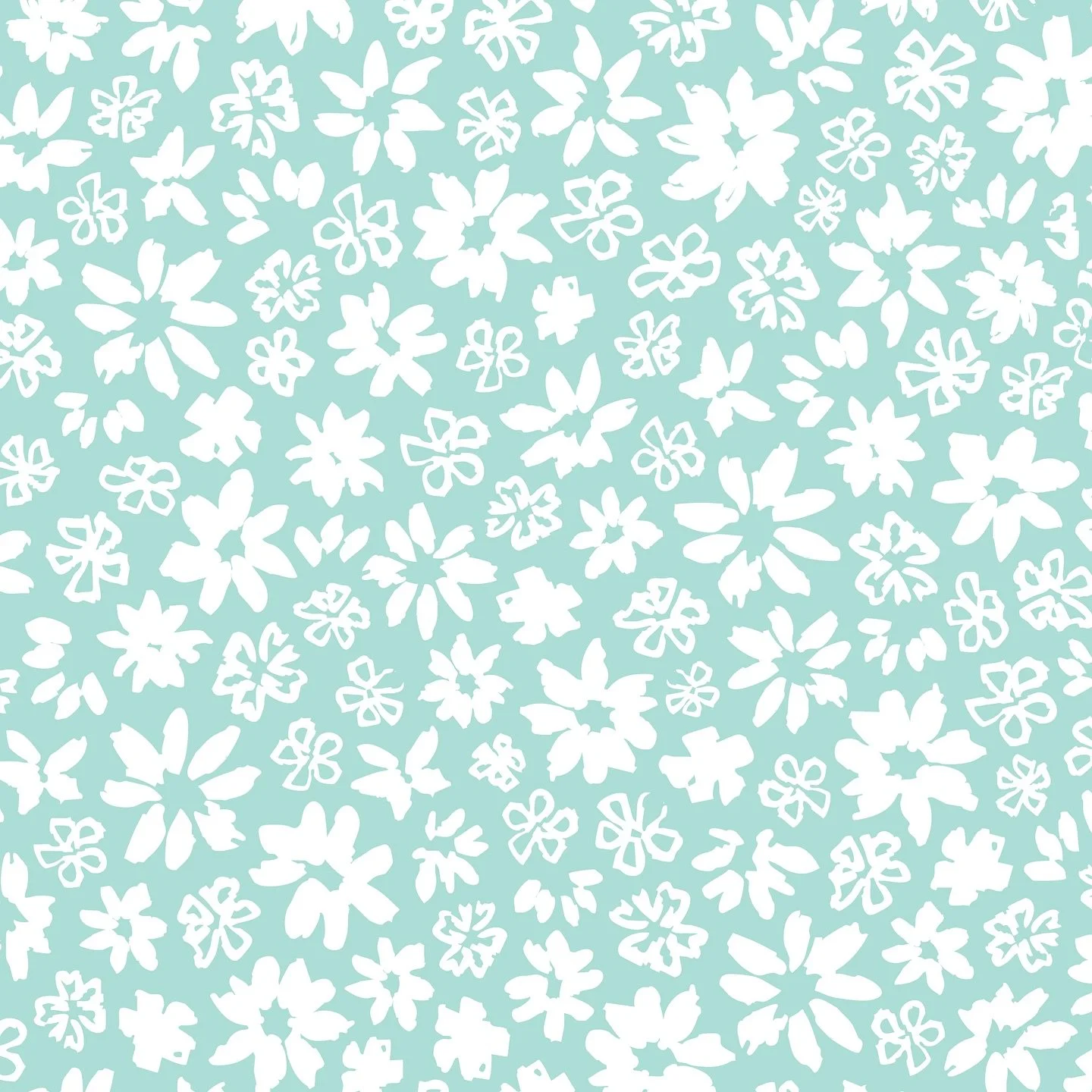 Today&rsquo;s #psablenderbonanza prompt is Dense Ditsy Floral! I sketched out some flowers with old markers for a less polished, more organic look than my usual, and I love how it turned out! The options are endless with this one - dresses, wallpaper
