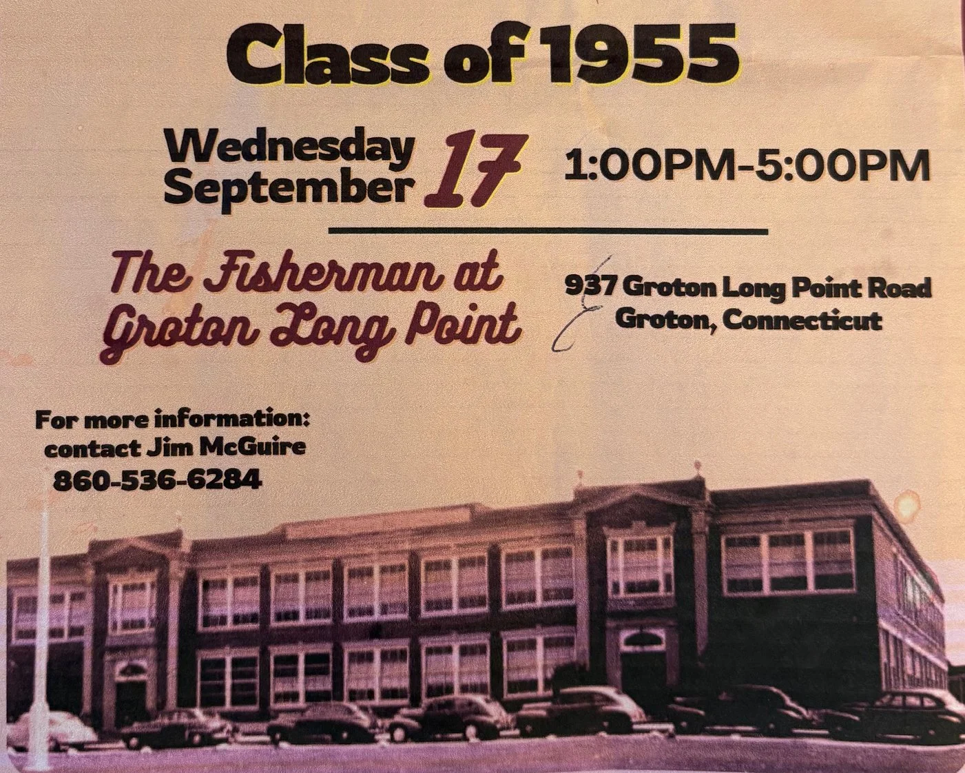 Robert E. Fitch High School 70th Class Reunion Class of 1955