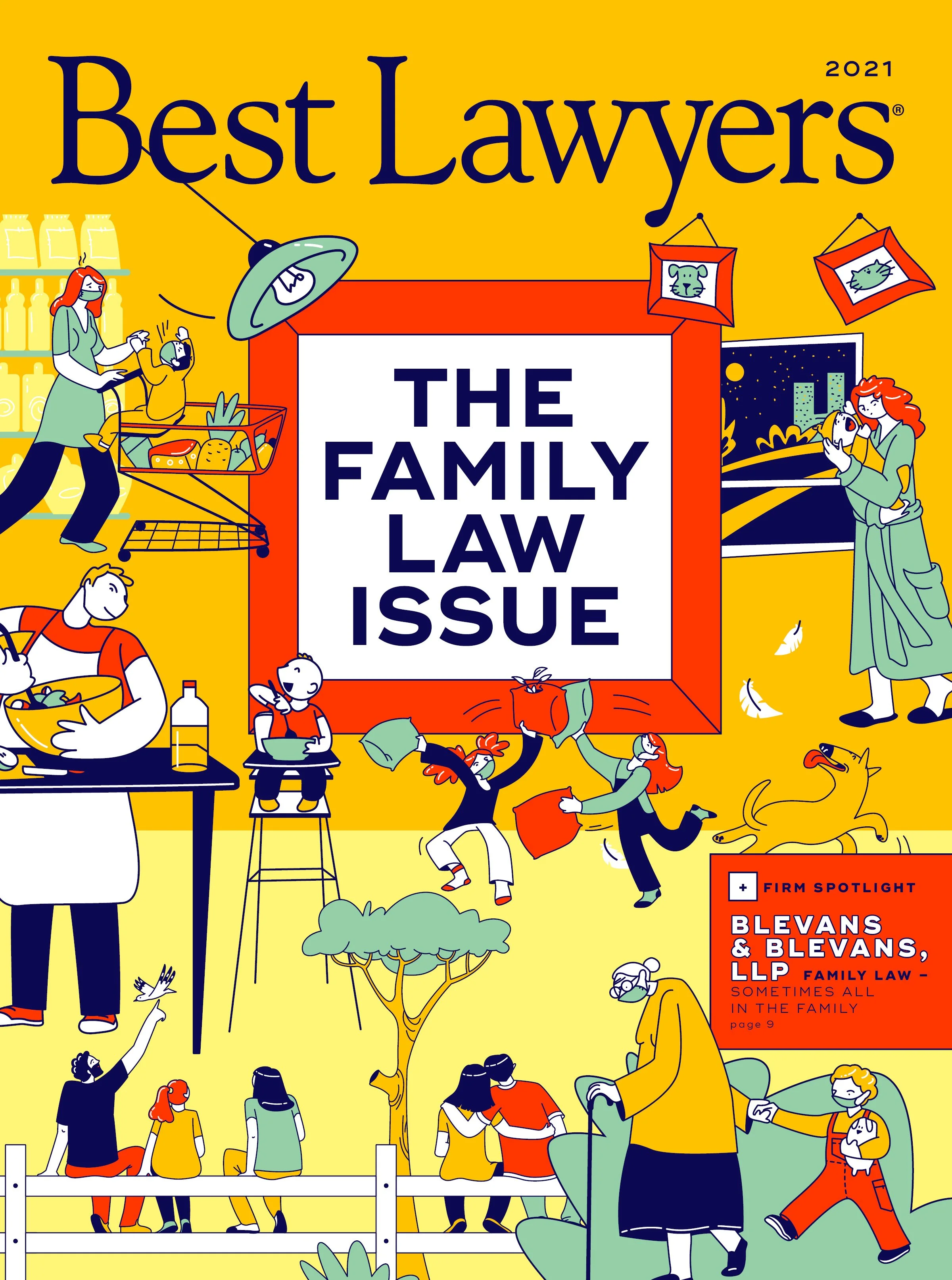 2021 The Family Law Issue Cover - Best Lawyers