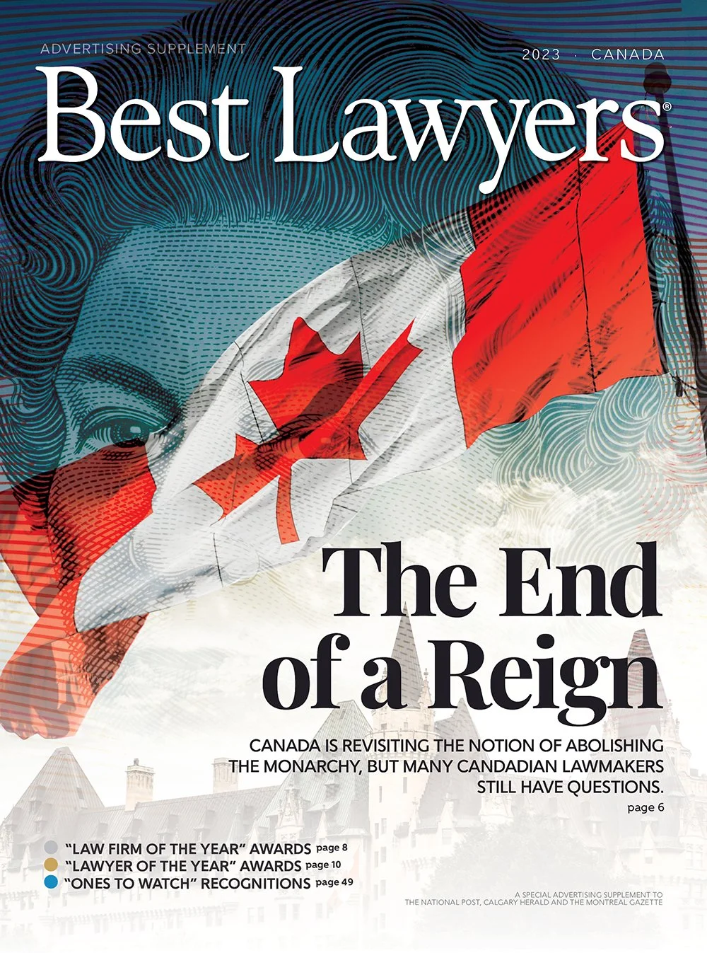 2023 Canada's Best Lawyers Publication Cover