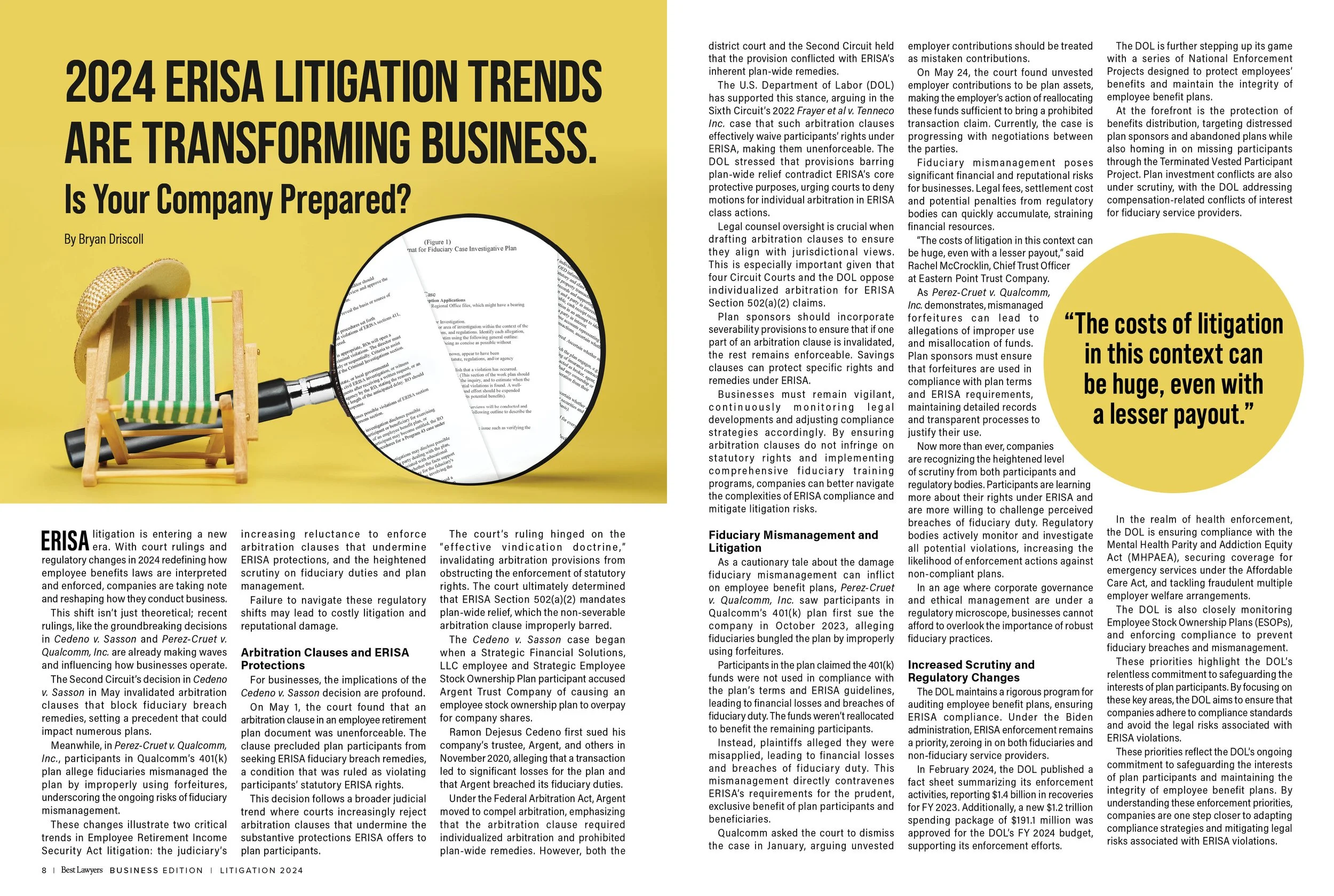 Best Lawyers Business Edition - Litigation 2024