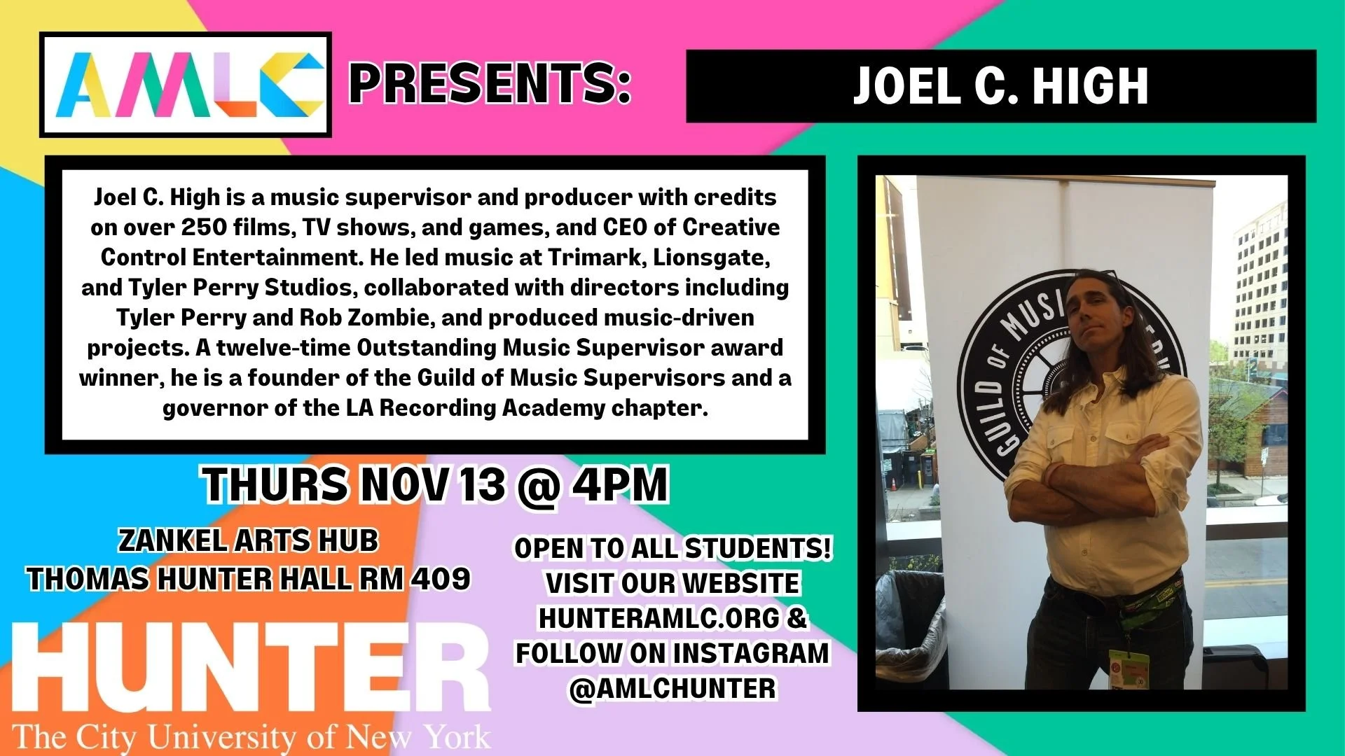 AMLC Presents: Joel C. High 
