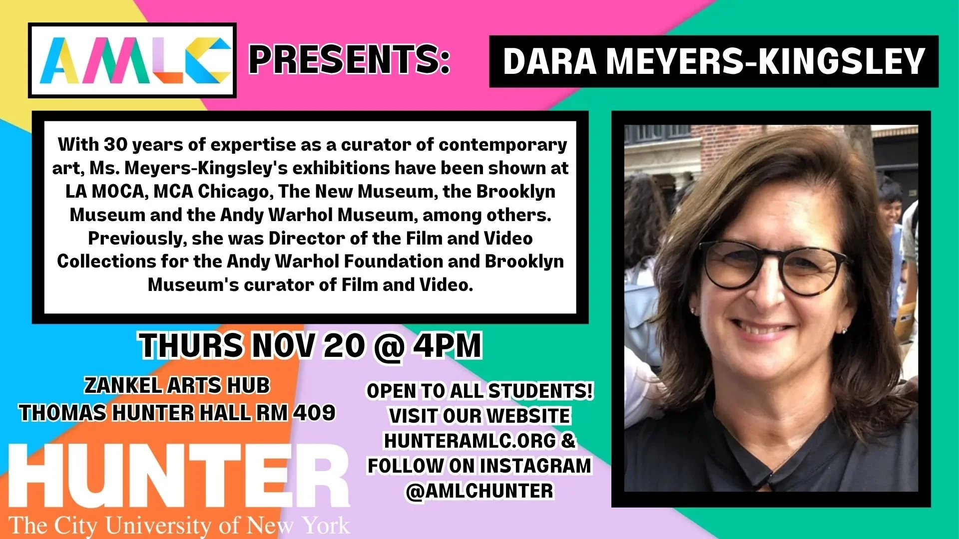 AMLC Presents: Dara Meyers-Kingsley Speaker Series