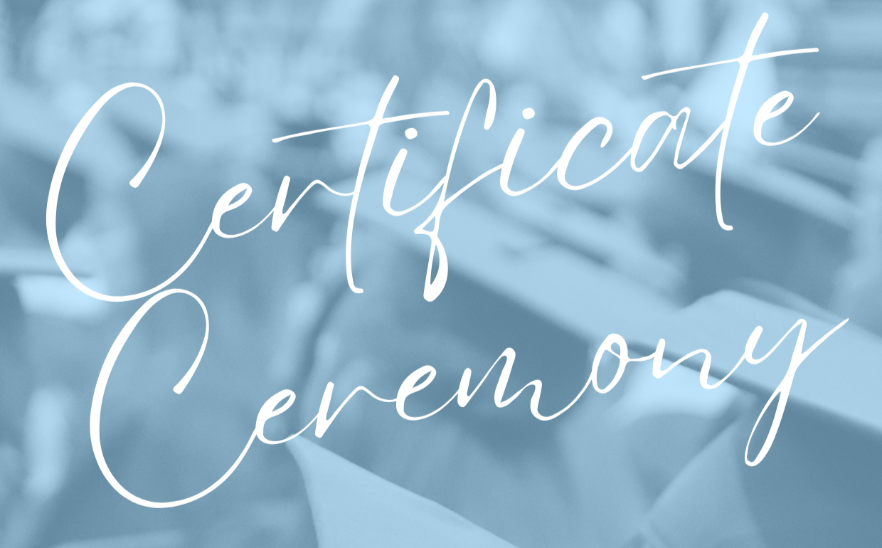 AMLC Certificate Ceremony